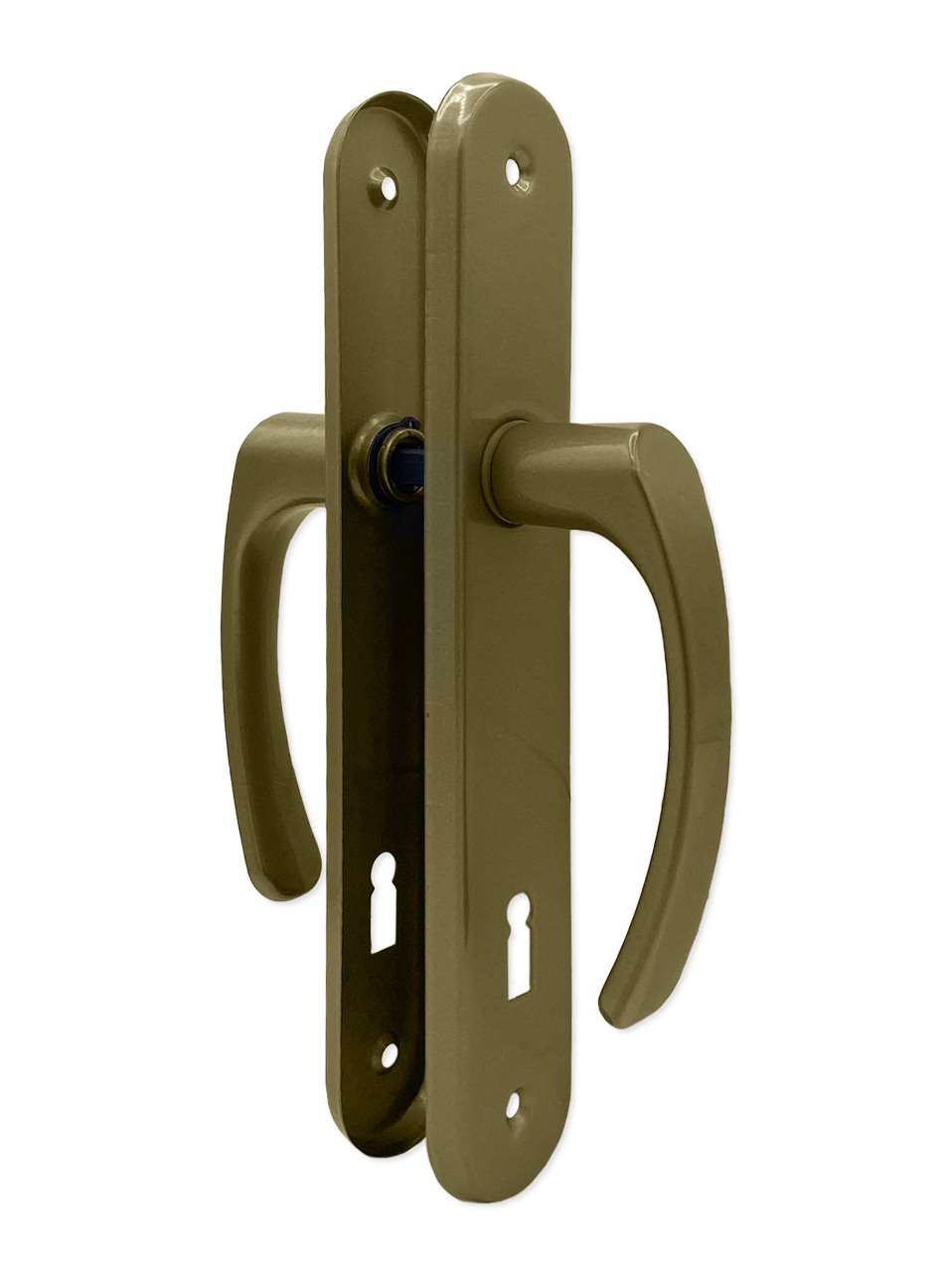 Klamka drzwiowa seger.długi szyld  60KL. ZŁOTA