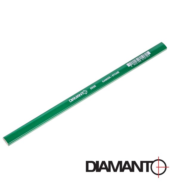 Ołówek do kamienia 250mm - zieony DIAMANTO