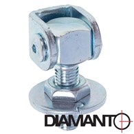 Zawias regulowany do przyspawania M16 DIAMANTO