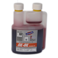 Olej do silnika 2-SUW. 0,5l  dozownik /CZERWONY/