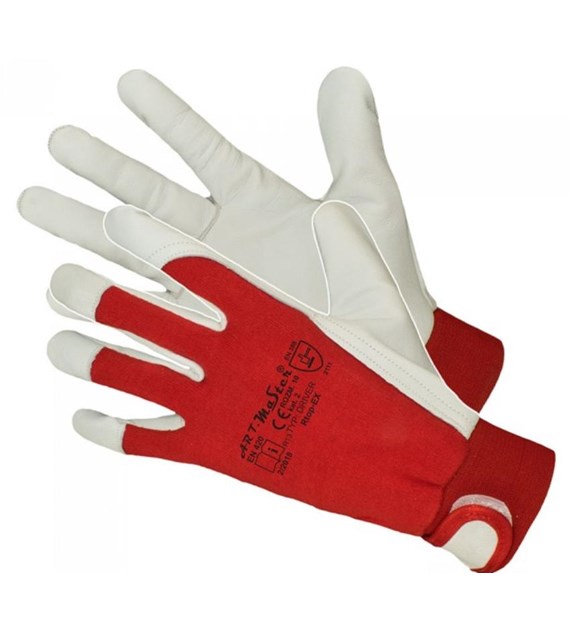 Rękawice ochronne Rtop-ek ze ściągaczem gumowym na rzep