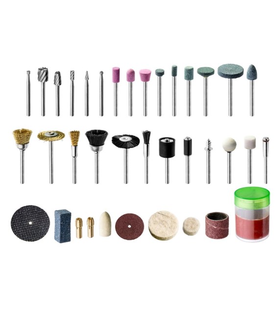 Zestaw akcesoriów do miniszlifierki 100 szt
