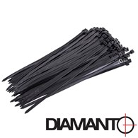 Opaska kablowa 8,8 x 550 czarna DIAMANTO