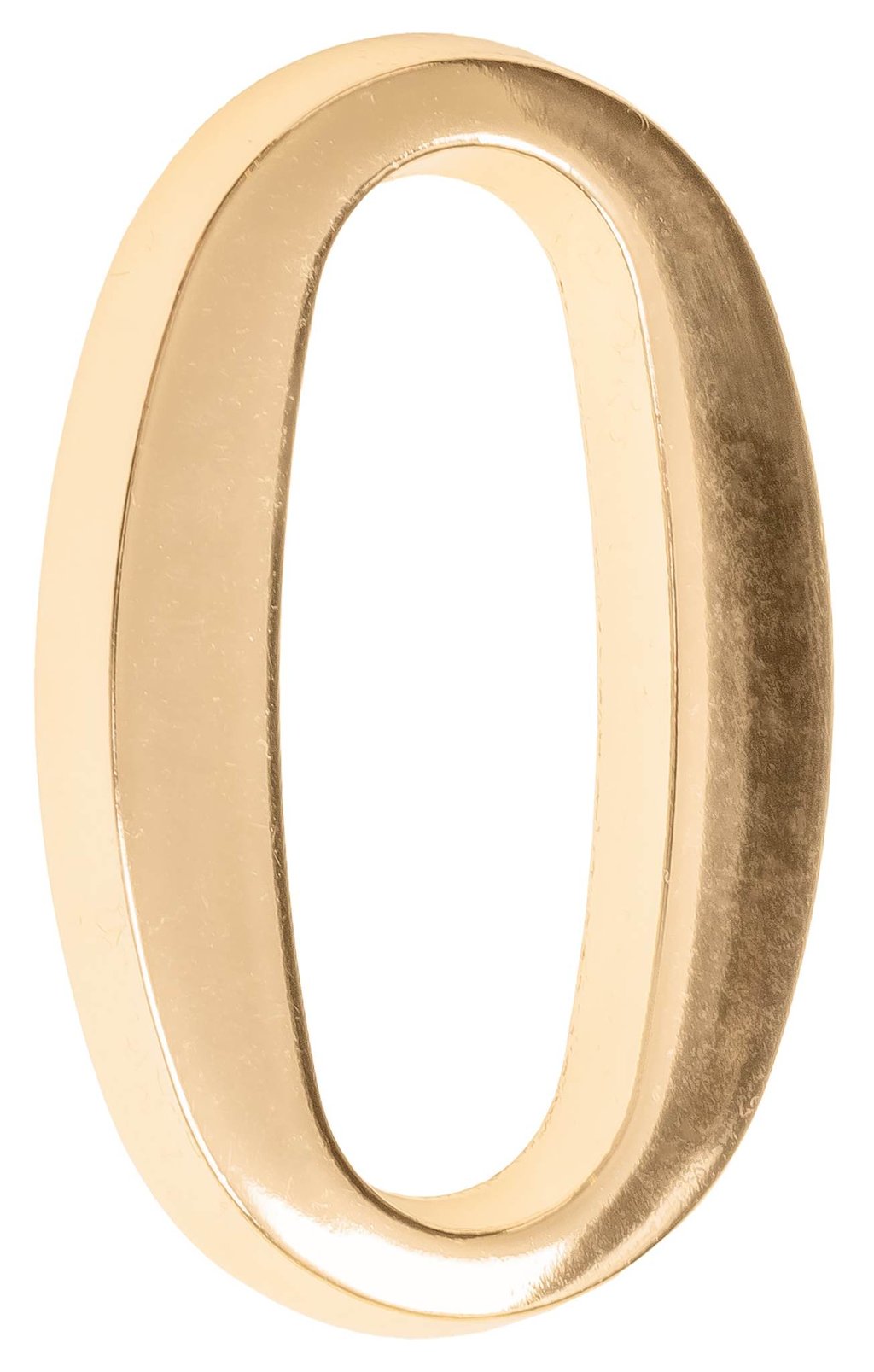 Cyfra na dom  5 cm MOSIĄDZ 0 samoprzylepna