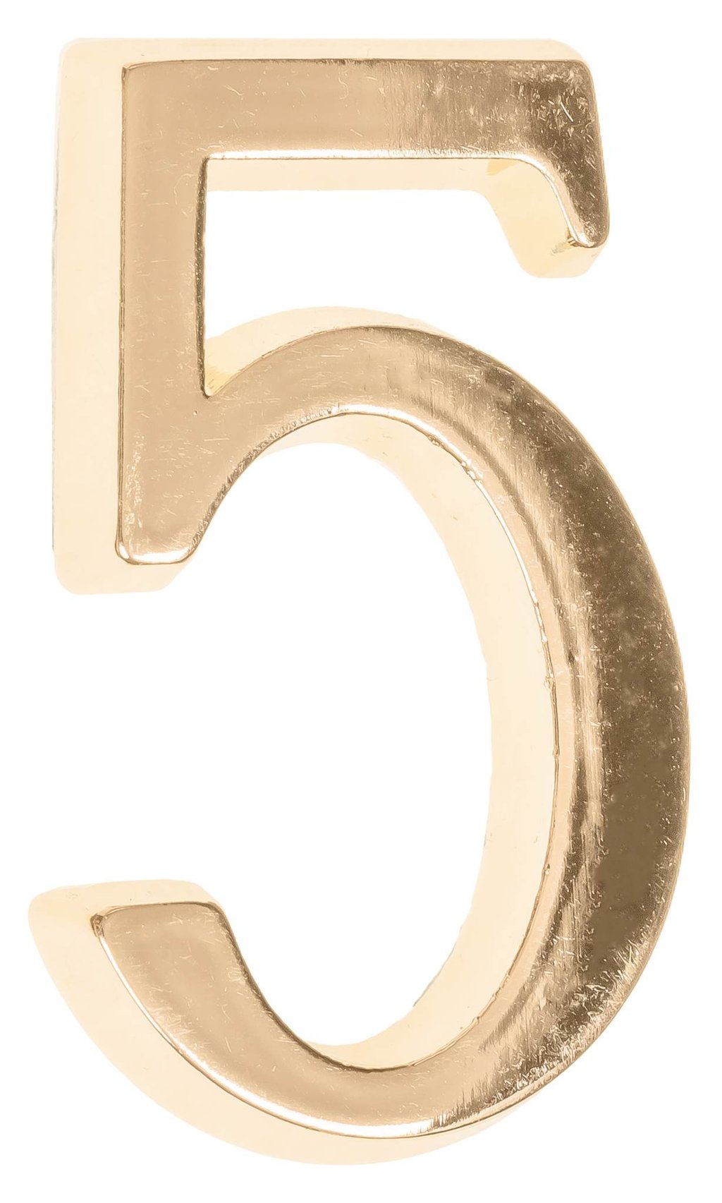 Cyfra na dom  5 cm MOSIĄDZ 5 samoprzylepna