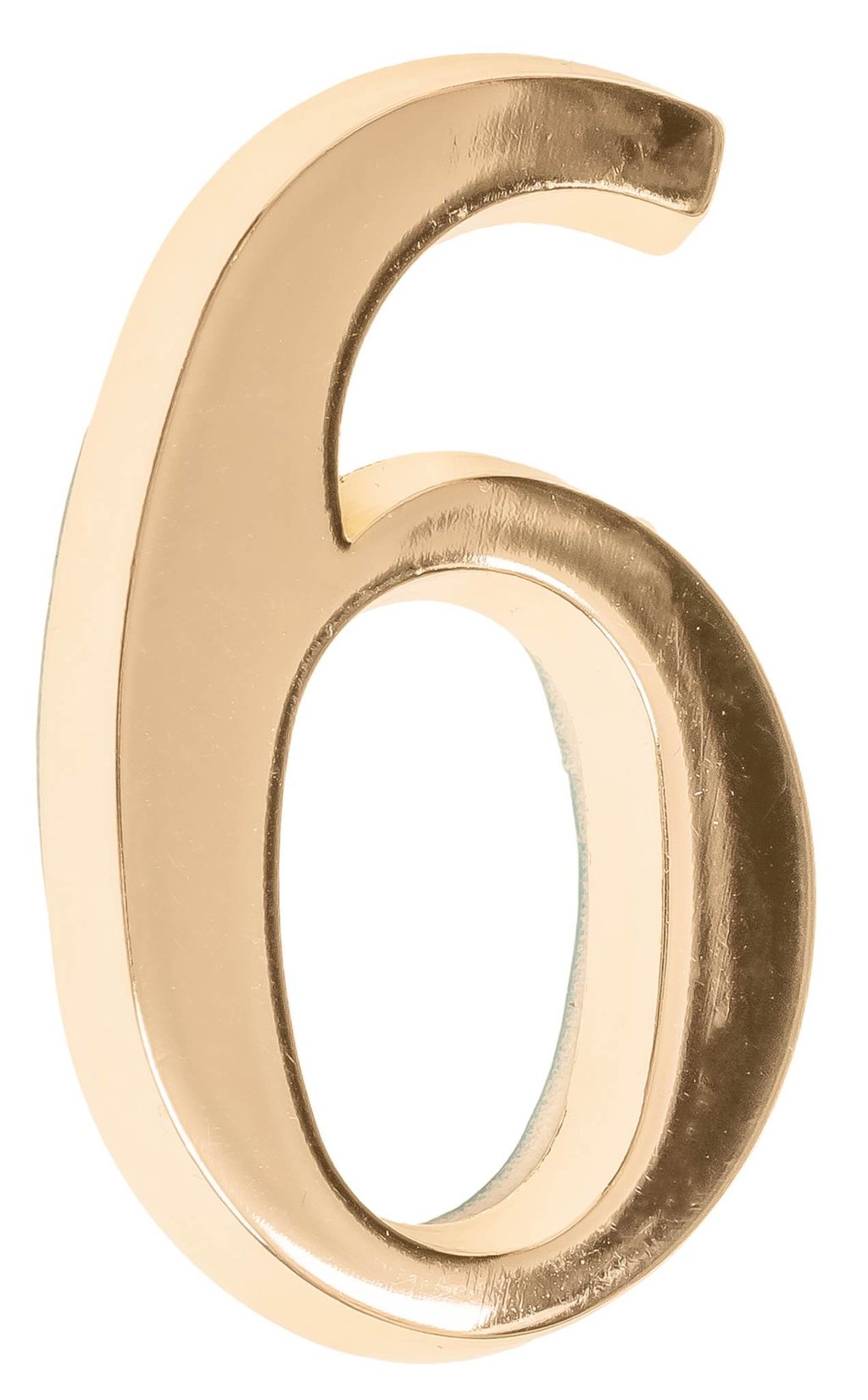 Cyfra na dom  5 cm MOSIĄDZ 6/9 samoprzylepna