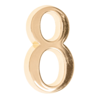 Cyfra na dom  5 cm MOSIĄDZ 8 samoprzylepna