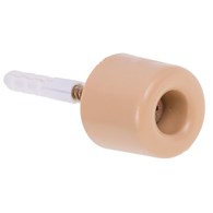 Odbój drzwiowy gumowy mały BEŻ