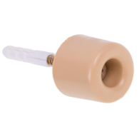 Odbój drzwiowy gumowy mały BEŻ