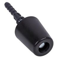 Odbój drzwiowy gumowy średni CZARNY