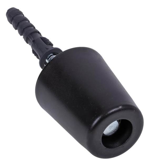 Odbój drzwiowy gumowy średni CZARNY