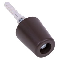 Odbój drzwiowy gumowy średni BRĄZ