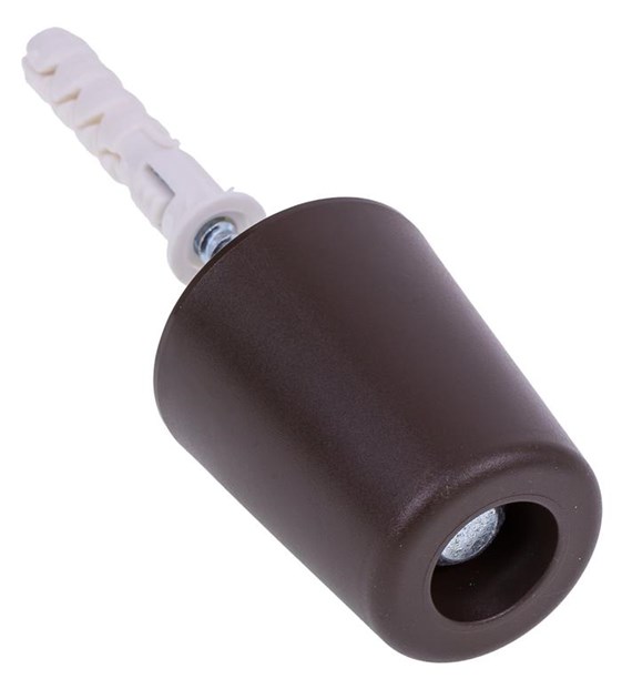 Odbój drzwiowy gumowy średni BRĄZ