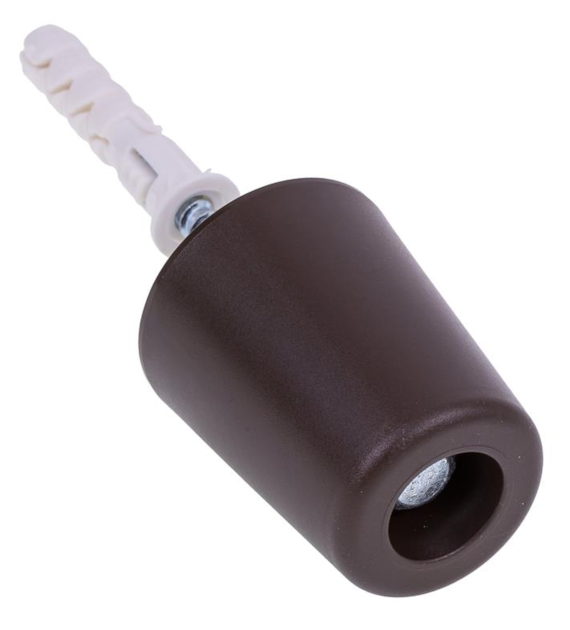 Odbój drzwiowy gumowy średni BRĄZ