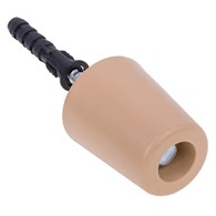 Odbój drzwiowy gumowy średni BEŻ