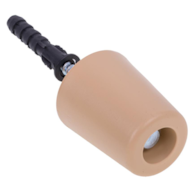 Odbój drzwiowy gumowy średni BEŻ