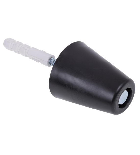 Odbój drzwiowy gumowy MAX CZARNY