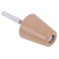 Odbój drzwiowy gumowy MAX BEŻ