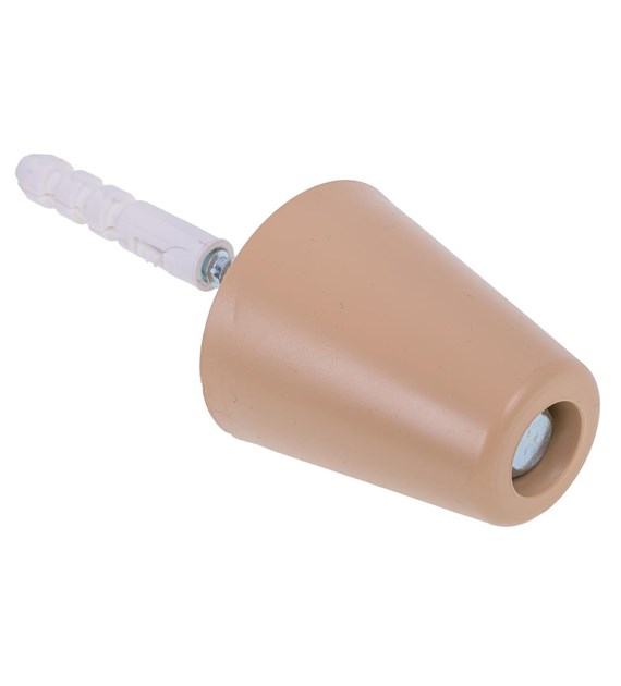 Odbój drzwiowy gumowy MAX BEŻ