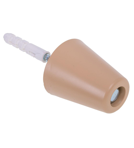 Odbój drzwiowy gumowy MAX BEŻ