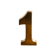 Cyfra na dom 20 cm MOSIĄDZ 1
