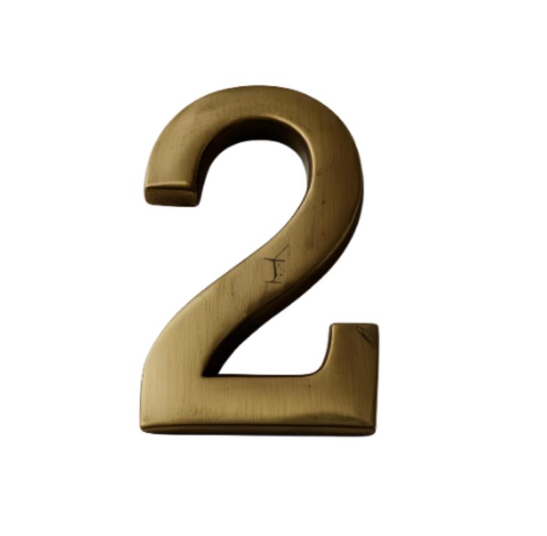 Cyfra na dom 20 cm MOSIĄDZ 2