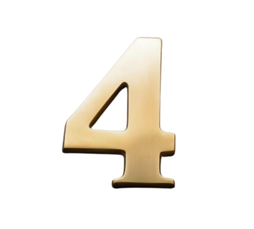 Cyfra na dom 20 cm MOSIĄDZ 4