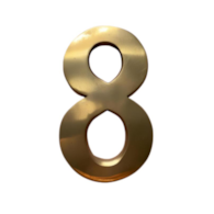 Cyfra na dom 20 cm MOSIĄDZ 8