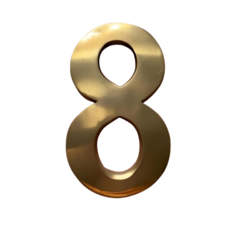 Cyfra na dom 20 cm MOSIĄDZ 8