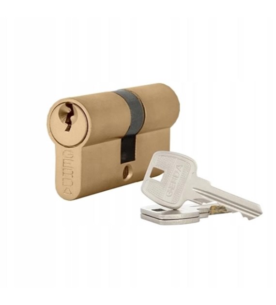 Wkładka drzwiowa GERDA 30/30mm mosiądz