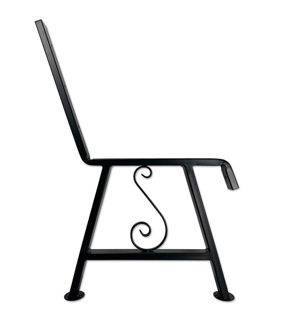 Noga do ławki ogrodowej metalowa