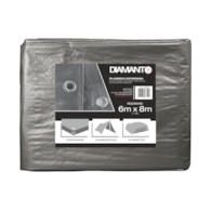 Plandeka srebrna 6 x 8m DIAMANTO