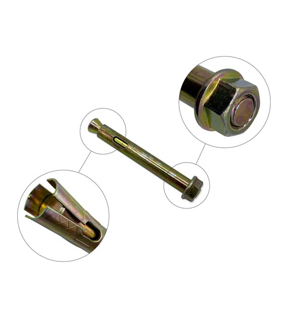 Kotwa stalowa ŁSI 8x65mm