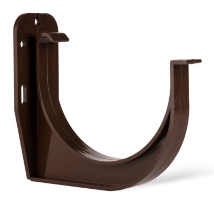 Hak rynnowy PCV fi 125 GAMRAT BRĄZ