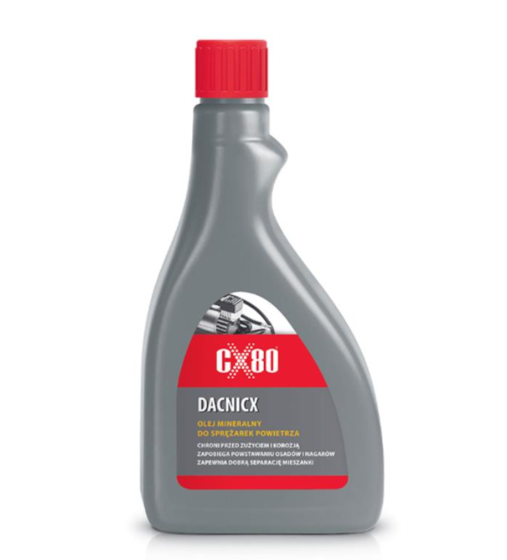 CX-80 Olej mineralny do sprężarek powietrza DACNICX 600ml