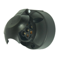 Elektryczne gniazdo 7 biegunów 12V PLASTIK
