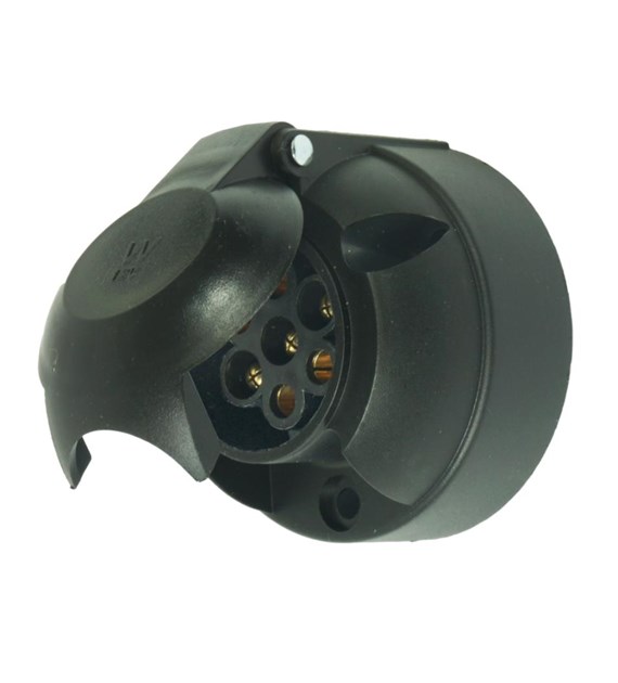 Elektryczne gniazdo 7 biegunów 12V PLASTIK