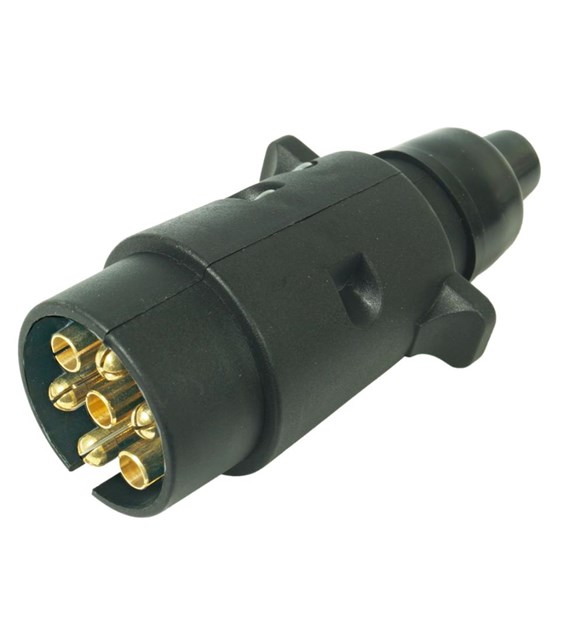 Elektryczna wtyczka 7 biegunów 12V PLASTIK