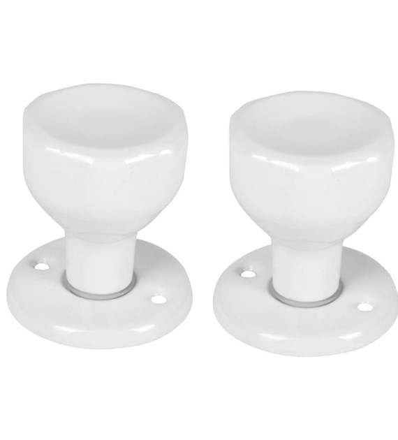 Gałka drzwiowa obrotowa BIAŁA