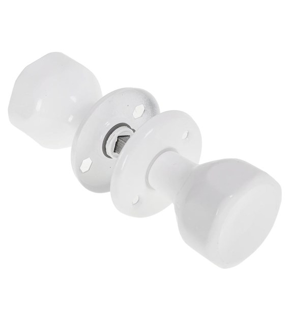 Gałka drzwiowa obrotowa BIAŁA