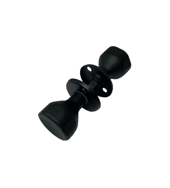 Gałka drzwiowa obrotowa CZARNA