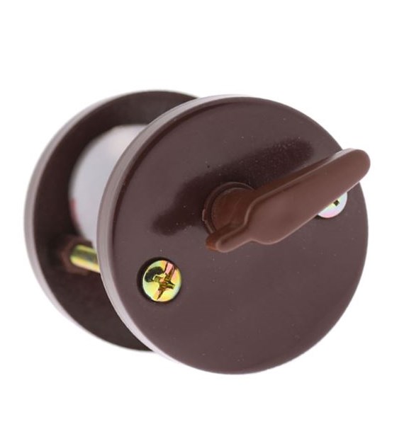 Klameczka blokada WC BIAŁA