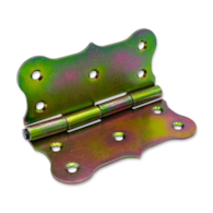 Zawias budowlany OZDOBNY ocynkowany  (RETRO) 80mm