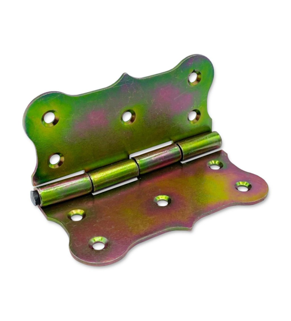 Zawias budowlany OZDOBNY ocynkowany  (RETRO) 80mm