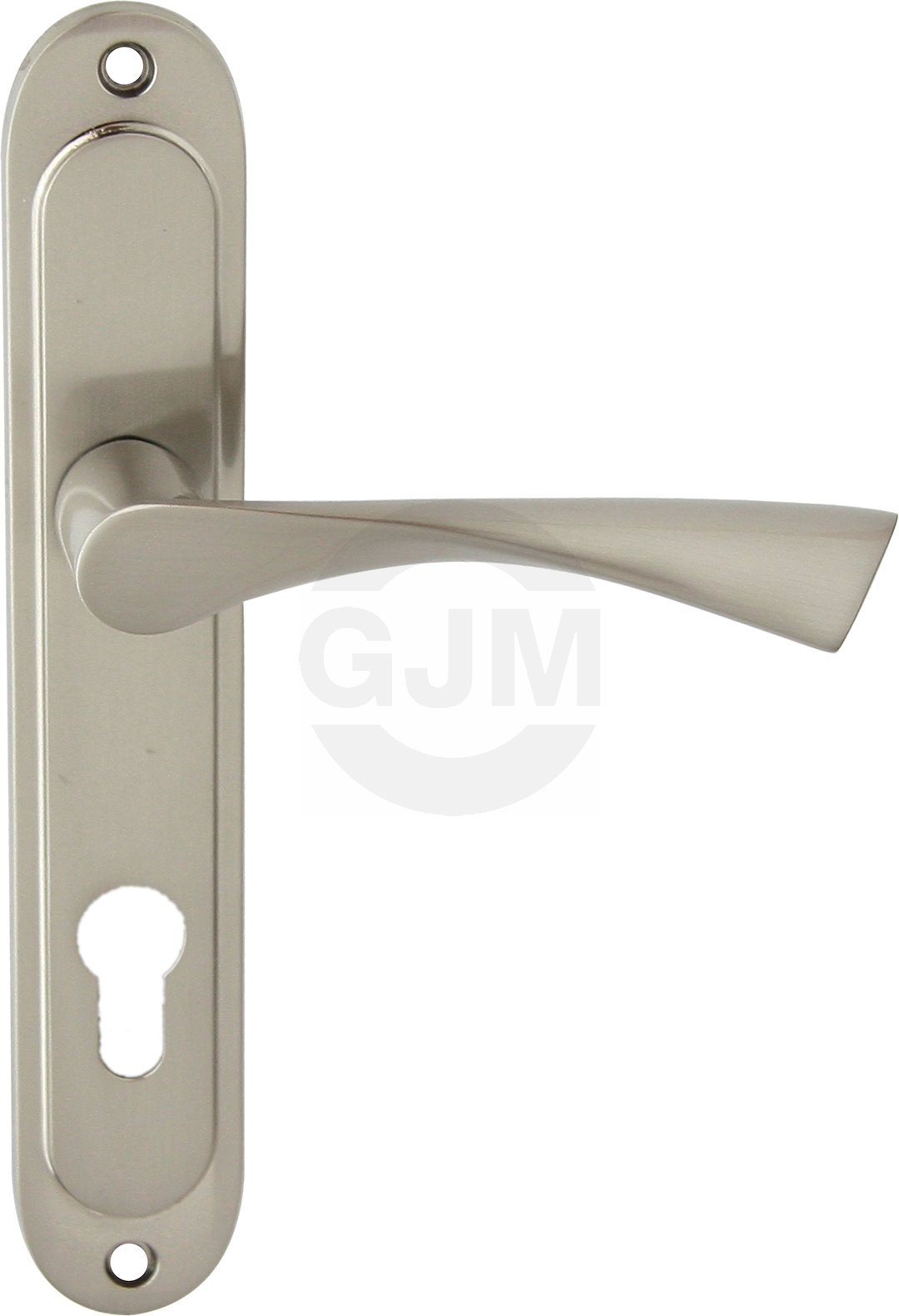 Klamka drzwiowa ROMA 90 wkład SATYNA