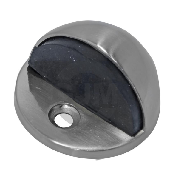 Odbój drzwiowy półkulisty przykręcany SATYNA