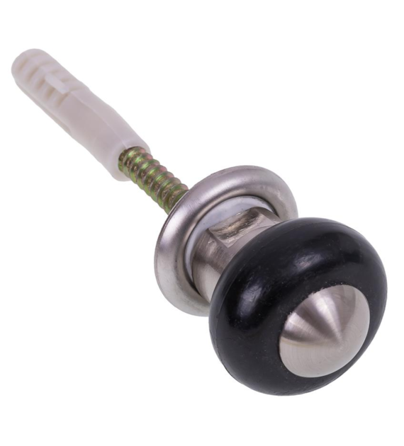 Odbój drzwiowy kulisty przykręcany SATYNA