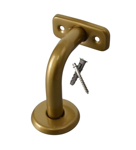 Uchwyt do poręczy malowany ZŁOTY