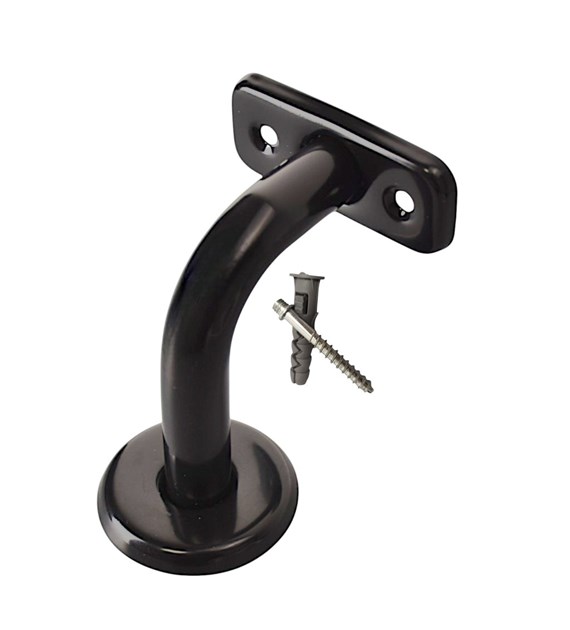 Uchwyt do poręczy malowany CZARNY