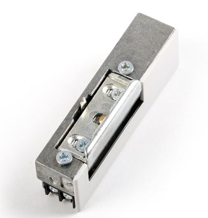 Zaczep elektromagnetyczny R-3 pamięć + blokada prawy 12V